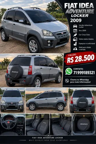 Fiat Idea Advent./ Adv.locker 1.8 MPI Flex 5P 2009