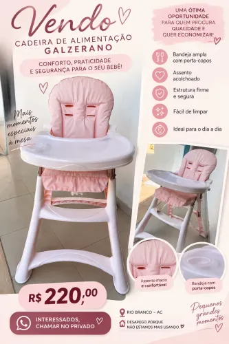 Cadeira de alimentação