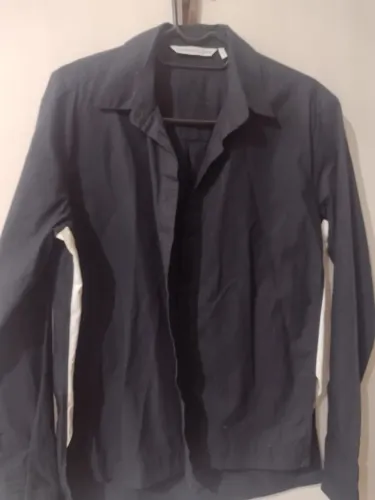 Calvin Klein - Camisa Social Feminina - Nova - P