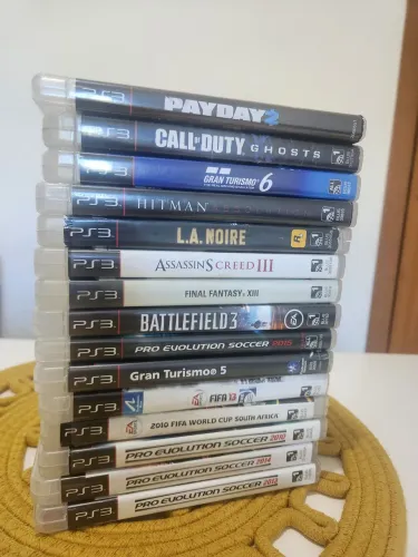 Lote jogos Ps3 Playstation 3