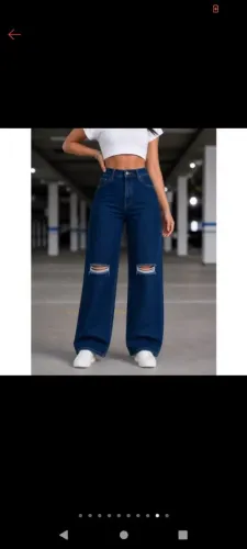 Calça wide leg Nova 