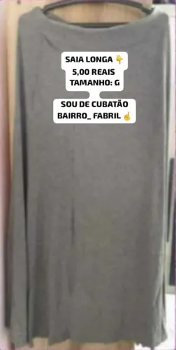 vendo saía evangélica só vendo com dinheiro em mãos não vendo nada pela Olx