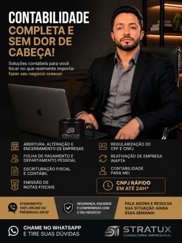 Abertura de Empresa Rápida + Contabilidade Completa | CNPJ em 24h