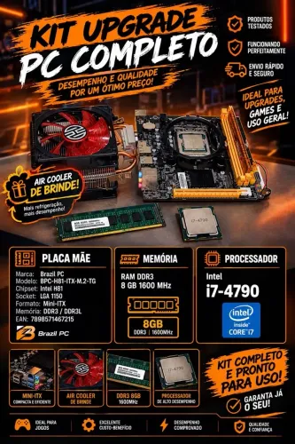 VENDO OU TROCO KIT DE PLACA MÃE