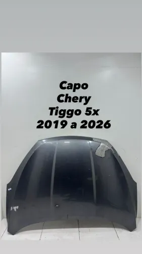 Capô Chery Tiggo 5X 2019 2020 2021 2022 2023 2024 2025 2026 Cinza Escuro