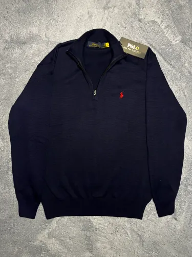 Quarter Zip Ralph Lauren - Azul Marinho