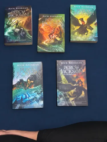 coleção Percy Jackson e o ladrao de raios