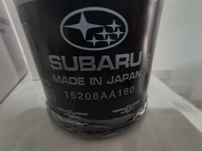 Filtro de óleo original Subaru - Forester / Impreza / XV - motor FB20 - (15208AA160)