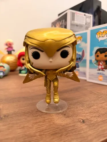 Funko Mulher maravilha armadura dourada 