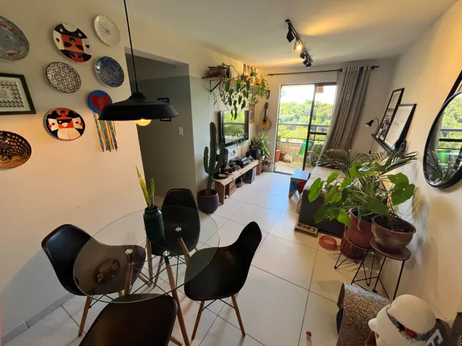 Apartamento para alugar Bancários nascente sul com vista