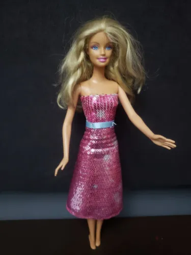 Boneca barbie 1999 vestido paite roupa original 