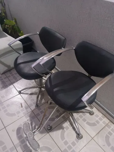 Cadeiras de cabeleireiro 