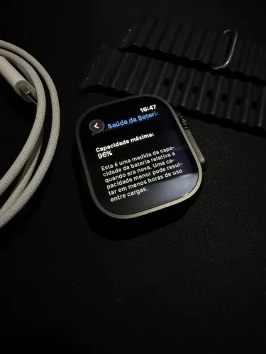Apple Watch Ultra 2 Gps + Caixa Preta De Titânio De 49 Mm (Usado)