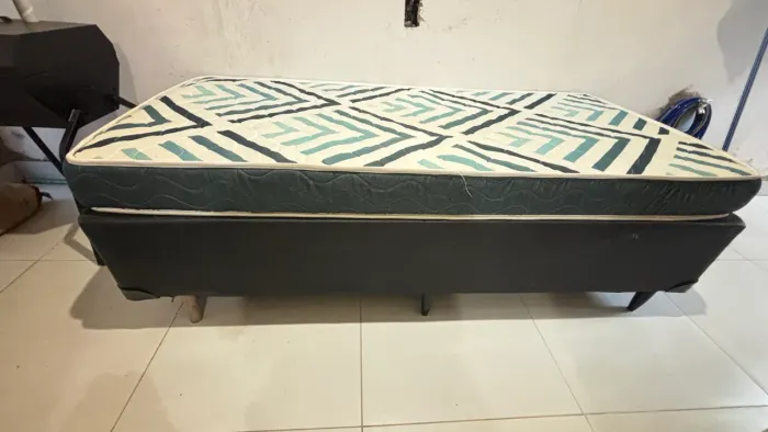 Cama box solteiro Ortobom