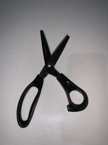 Tesoura Profissional De Picotar Zig Zag Papel E Tecidos - Lar das Fitas 