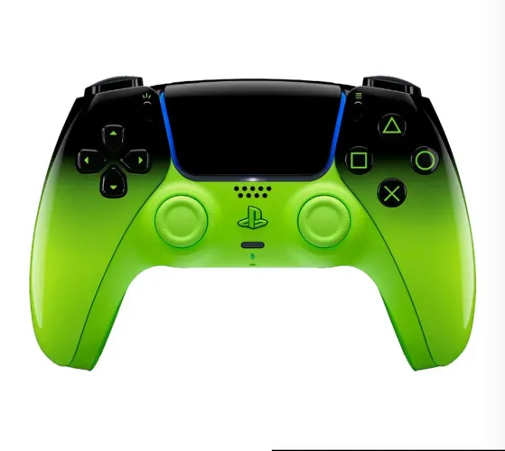 Controle Sony DualSense Hyperpop Remix Green para PS5 Wireless - Verde e Preto