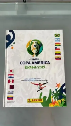 Álbum Copa América 2019 Completo Capa Dura