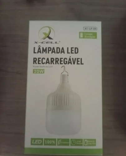 Lâmpada Led Recarregável