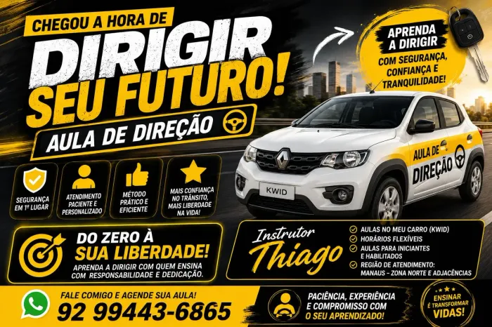 AULAS PARTICULARES DE DIREÇÃO