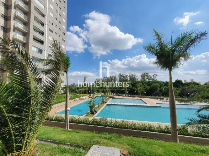 Apartamento com 2 dormitórios, varanda gourmet, 1 vaga, 64 m² sensia Parque Prado - Campin