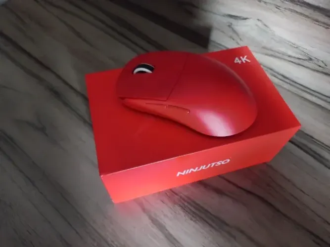 Mouse Ninjutso Sora 4k, Vermelho