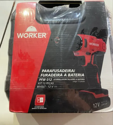 Parafusadeira e furadeira 12 V - Worker