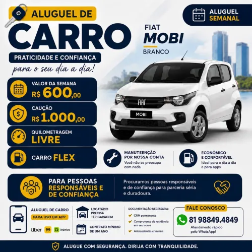 Fiat Mobi Like 1.0 Fire Flex 5P. 2023
