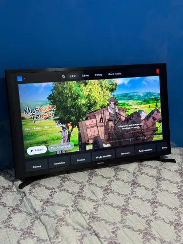 Televisão Samsung smart 32 polegadas - Perfeito estado | Tem controle e Cabo