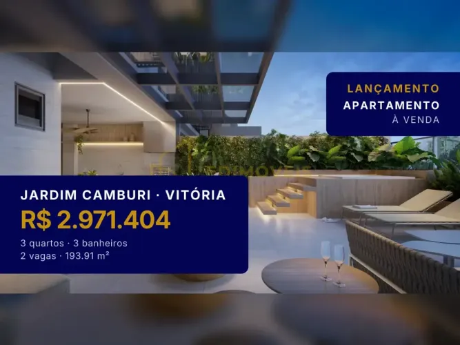 Oportunidade em Jardim Camburi: Apartamento Garden com preparação para spa!