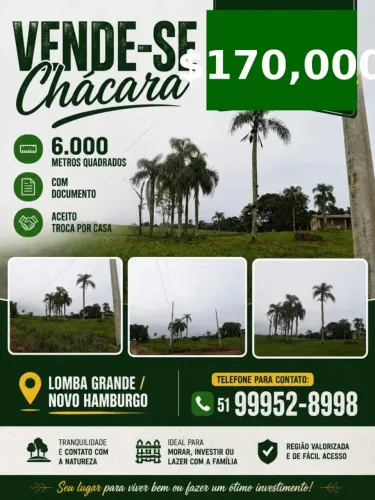 Chácara em Lomba Grande