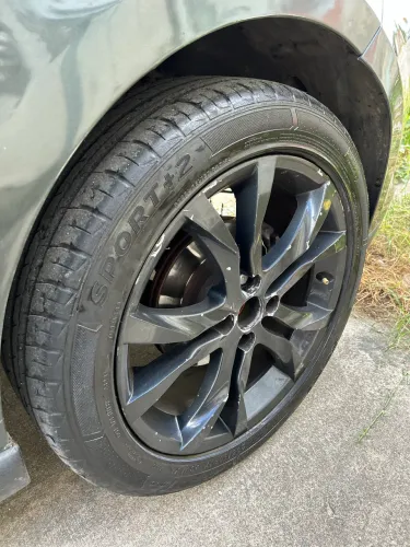 roda aro 17 - vendo ou troco nas de ferro