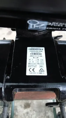 Motor mercury 5 HP ano 2025