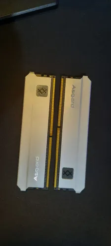 Memória Ram 2x8GB 3200mhz DDR4 Cl18 Asgard Freyr T3 Prata