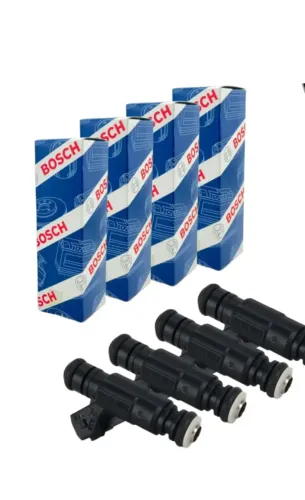 4 Bicos Injetores Alta Vazão Bosch 65 Lbs/h *