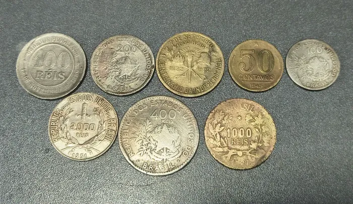 Lote Moedas Antigas