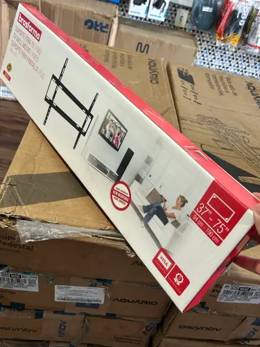 Suporte para Tv 37 - 75 Ultra Slim aguenta até 35Kg 