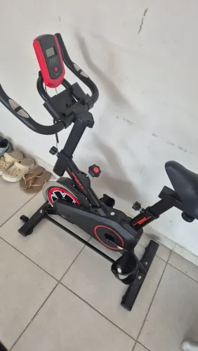 Bicicleta ergômetrica + cela