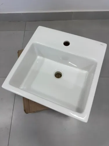 Cuba de Apoio Deca Quadrada com Mesa 43 × 45 cm - LIQUIDAÇÃO!