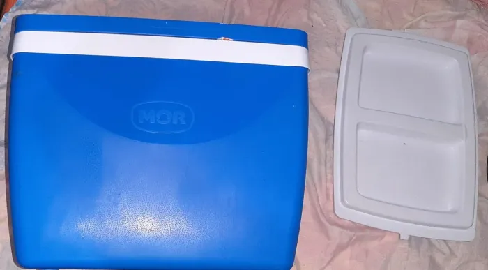 Cooler térmico, usado somente uma vez!