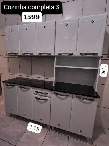 Cozinha completa em aço