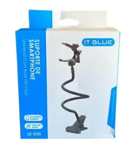Suporte Para Celular Universal com Base de Clipe