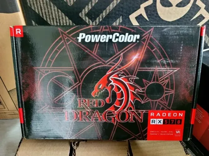 RX 570 4GB Powercolor Nova, Lacrada