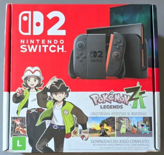 Nintendo Switch 2 + Jogo Pokémon Z-A -Trocas