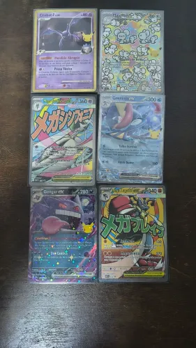 Lote de cartas pokémon