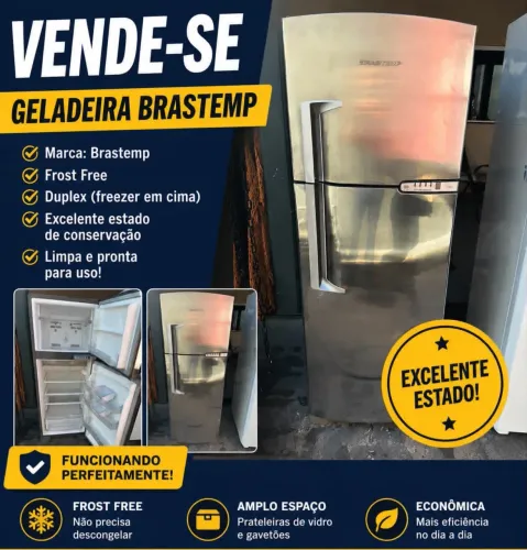 Geladeira Brastemp Foster free