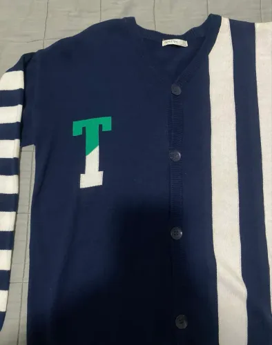 Cardigan tricot infantil tigor