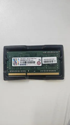 Memória RAM notebook 4GB DDR3 1600MHZ