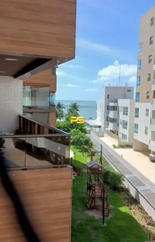 Apartamento 127m² 4 quartos sendo 3 suítes na Beira Mar em Cabedelo para Alugar REF: PS483