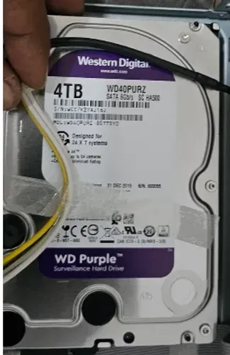 Disco Rígido Interno Western Digital Wd Purple Wd40purz 4tb