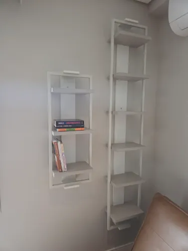 Conjunto de Estantes para livros e decoração - Abracasa